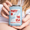 Custom Family Name Party In The USA Can Cooler HO82 902910