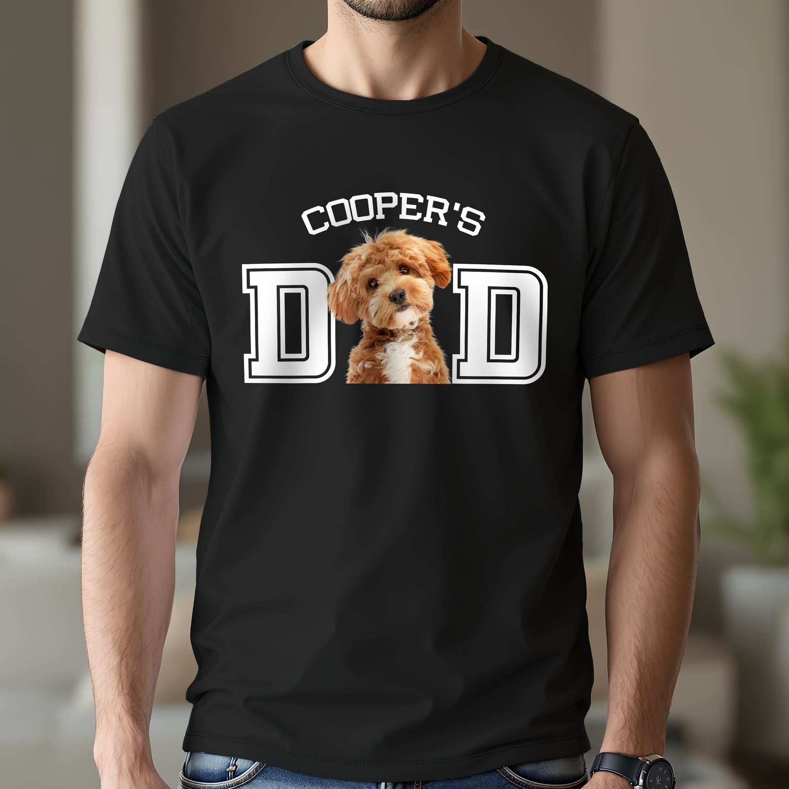 Custom Photo Dog Dad Shirt Gift For Dad HA75 893940