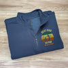 Custom Name Best Dad By Par Printed Quarter Zip Gift For Golf Lover TH10 898207