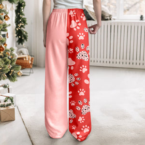 Custom Photo This Human Belongs To Dogs Sweatpants For Dog Lover HA75 897886