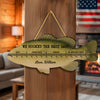 Personalized Funny Fishing Ruler For Dad Grandpa Door Sign Fathers Day Gift HO82 902624