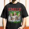 Custom Girlfriend Boyfriend Photo Vintage Bootleg Couple Comfort Shirt HO82 894904