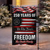 Personalized USA 250 Years of Freedom 1776 2026 We The People Patriotic Garden Flag HO82 900910