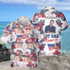 Custom Photo Best Dad Ever Hawaii Shirt Gift For Dad, Father's Day HO82 893788