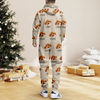 Custom Pet Face & Name Onesie Pajamas Christmas Gift For Pet Lovers TH10 171053