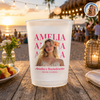 Personalized Photo Bachelorette Cup – Custom Frosted Party Cup, Bridal Shower Gift & Party Favor TH10 170549