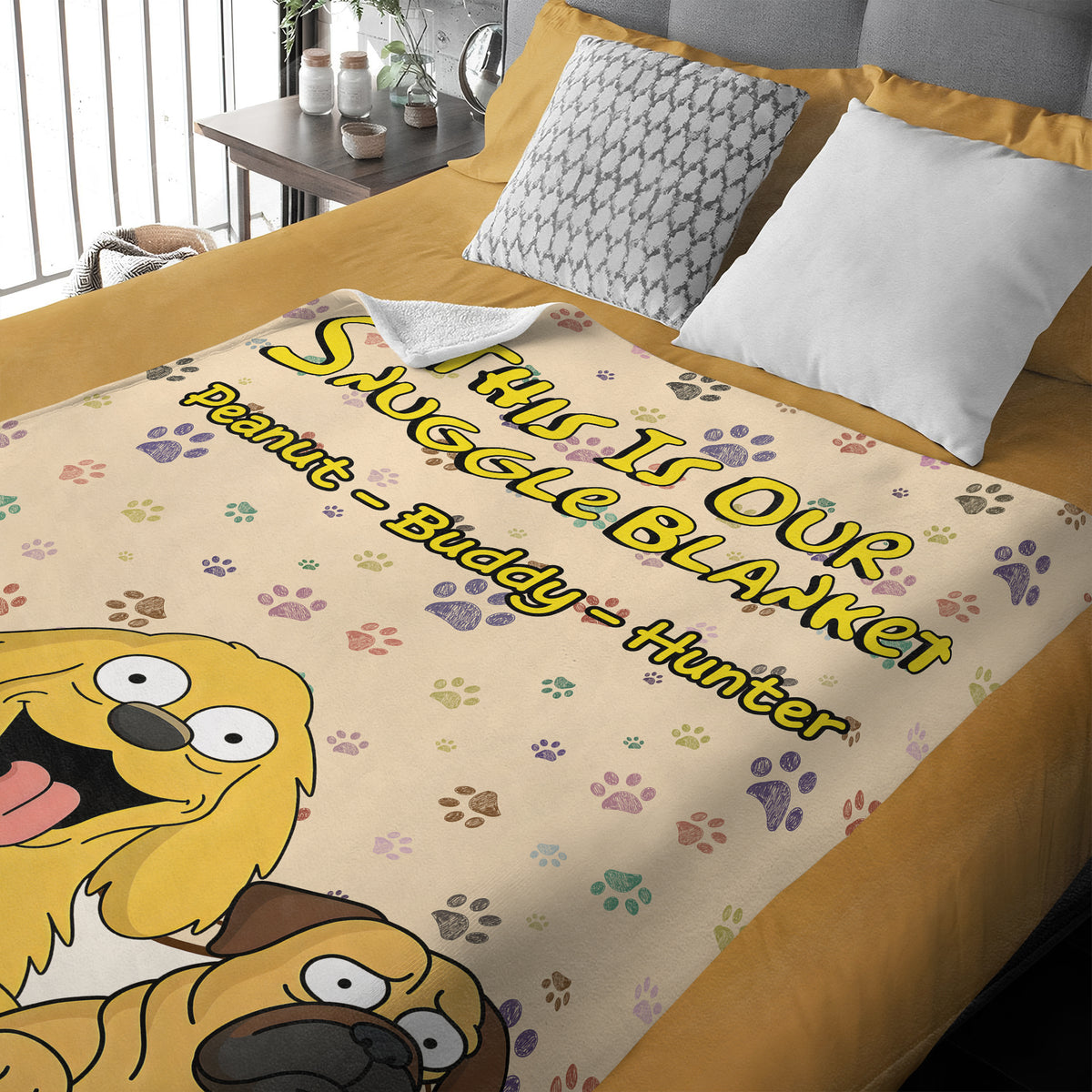 This Is Our Snuggle Blanket Personalized Gift For Dog Lovers CH07 895650