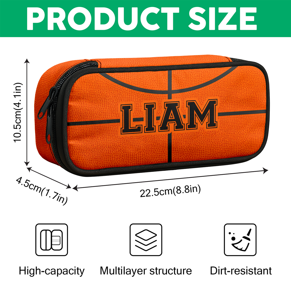 Personalized Sports Pencil Case - Back to School Gift HA75 921874