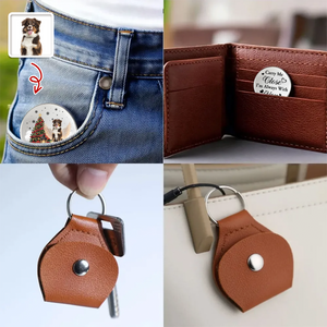 Custom Photo I Will Carry You With Me Until I See You Again Memorial Dog Pocket Hug HA75 897954