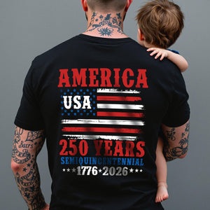 America 250 Years Semiquincentennial Back Shirt TH10 894667