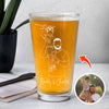 Custom Photo Dad and Kid Beer Glass - Gift for Father’s Day LM32 899985