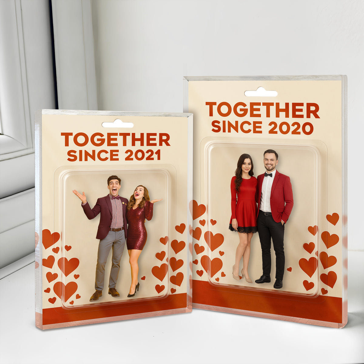 Custom Photo A Lifetime Of Love - Couple Acrylic Block Plaque, Unique Keepsake HO82 893914
