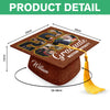 Custom Photo Graduate 2026 Glitter Graduation Cap TH10 169143