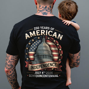 250 Years Of America Back Shirt TH10 894653