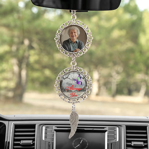Custom Photo I'm Always With You Memorial Hanging Ornament With Charm TH10 892507