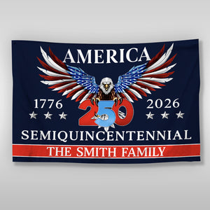 250 Years America Semiquincentennial Double-Sided House Flag CH07 899070