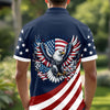 Custom Name American Pride Patriotic 250th Anniversary Eagle Polo Shirt HA75 921150