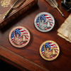 United State Of America 250th 1776 - 2026 Stainless Steel Metal Pin for Patriot's Day Independence Day TH10 169425