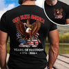 God Bless America - Celebrate 250 Years Of Freedom 1776 - 2026 Back & Front Dark Shirt CH07 910532
