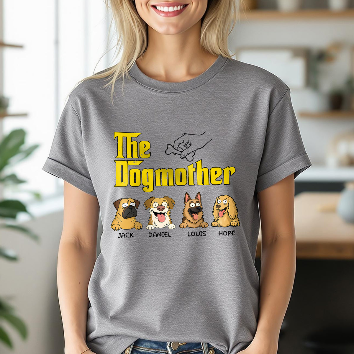 The DogFather Personalized Bright Shirt Gift For Dog Lovers CH07 895646