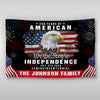Custom Family Name America 250th Anniversary We The People Eagle House Flag CH07 899078