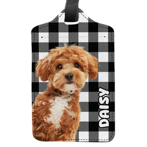 Custom Pet Photo Personalized Luggage Tag For Dog Cat Lovers HA75 892660