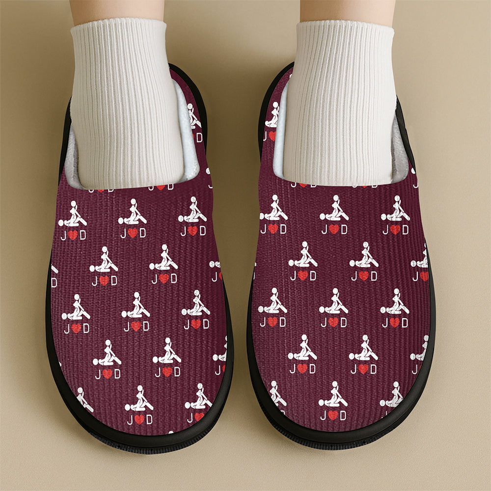 Personalized Funny Adult Slippers - Gift For Husband & Boyfriend HA75 922200