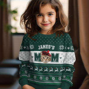 Custom Photo Dad Mom Ugly Sweater HO82 900314
