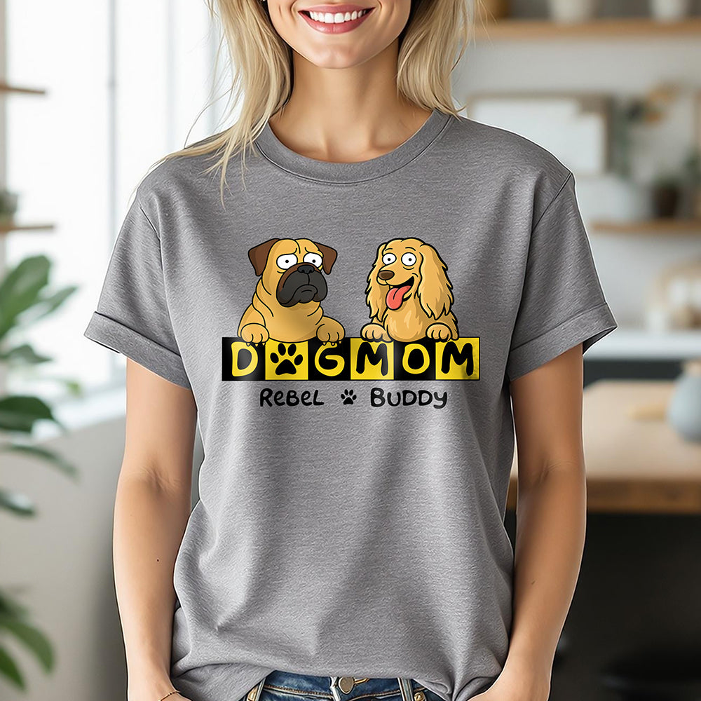 Custom Dog Mom Shirt For Dog Lover TH10 892671