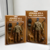 Personalized Realistic Dad's Favorite Type Of Hunting Acrylic Block Plaque Gift LM32 893459