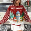 Custom Snowman Family Personalized Ugly Sweater Christmas Gift HA75 898430