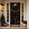 Personalized Welcome To The Halloween Party Haunted House Door Cover LM32 669929