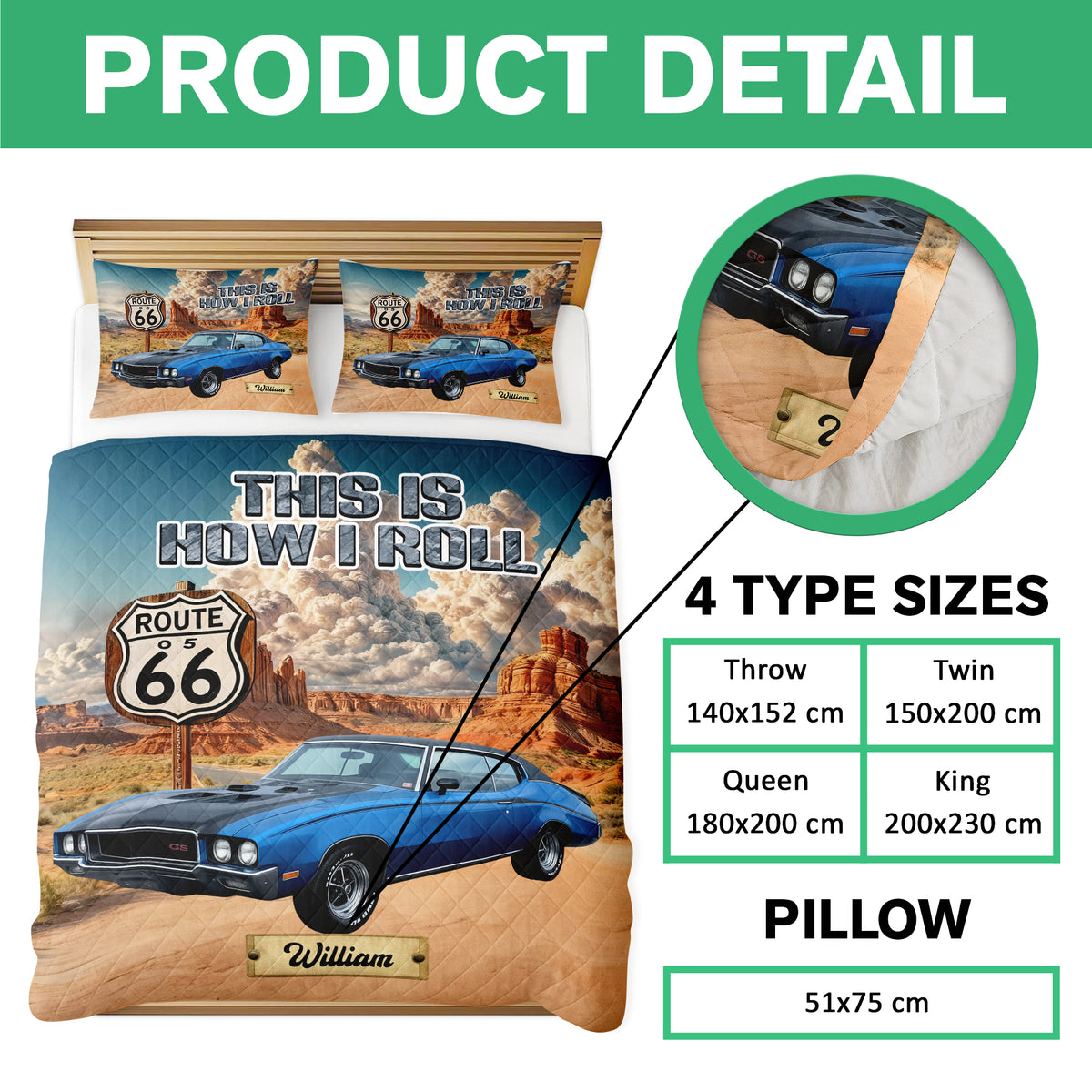 Custom Car Photo This Is How I Roll Bedding Set Gift For Car Lover CH07 899928