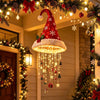 Lighted Santa Hat Chandelier with Warm LED Lights for Christmas Decor HO82 903572