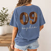 Custom Football Number & Name Faux Patchwork Back Comfort Shirt HO82 903396