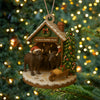 Custom Name Buffalo Farm Wood Ornament – Christmas Gifts for Women & Men LM32 895611