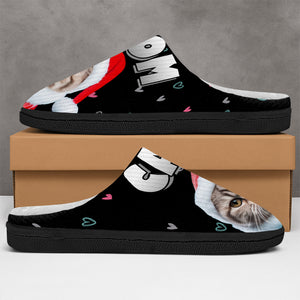 Custom Photo Cat Mom Personalized Slippers Gift For Cat Lovers CH07 896790