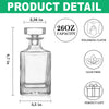 Personalized Gift To Dad The Man The Myth The Legend Decanter HO82 894496
