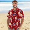 Custom Face Best Dad Ever USA Flag Hawaiian Shirt Gift For Father's Day CH07 911470