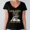 Custom Photo Look Who's Graduating Dark Shirt - Personalized Senior Gift LM32 669613