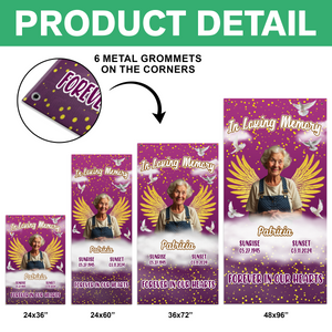 Custom Photo In Loving Memory Grave Blanket TH10 892689