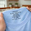 Personalized Watching You Be A Mom Neck Print Back Shirt HO82 901692