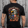 Patriotic God Bless America Dark Shirt 250th Anniversary of America Back Shirt CH07 910966