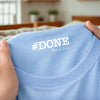Personalized Done Class Of 2026 Graduation Neck Print Back Shirt LM32 899417