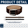 Personalized Message Belt for Him – Leather Belt Gift from Wife, Romantic Gift for Husband LM32 899837
