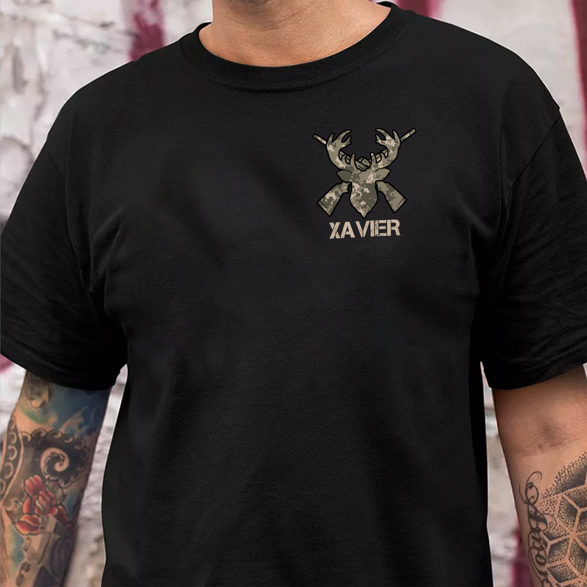 Custom Name Best Buckin' Dad Ever Personalized Dark Shirt Gift For Hunting Lovers CH07 895790