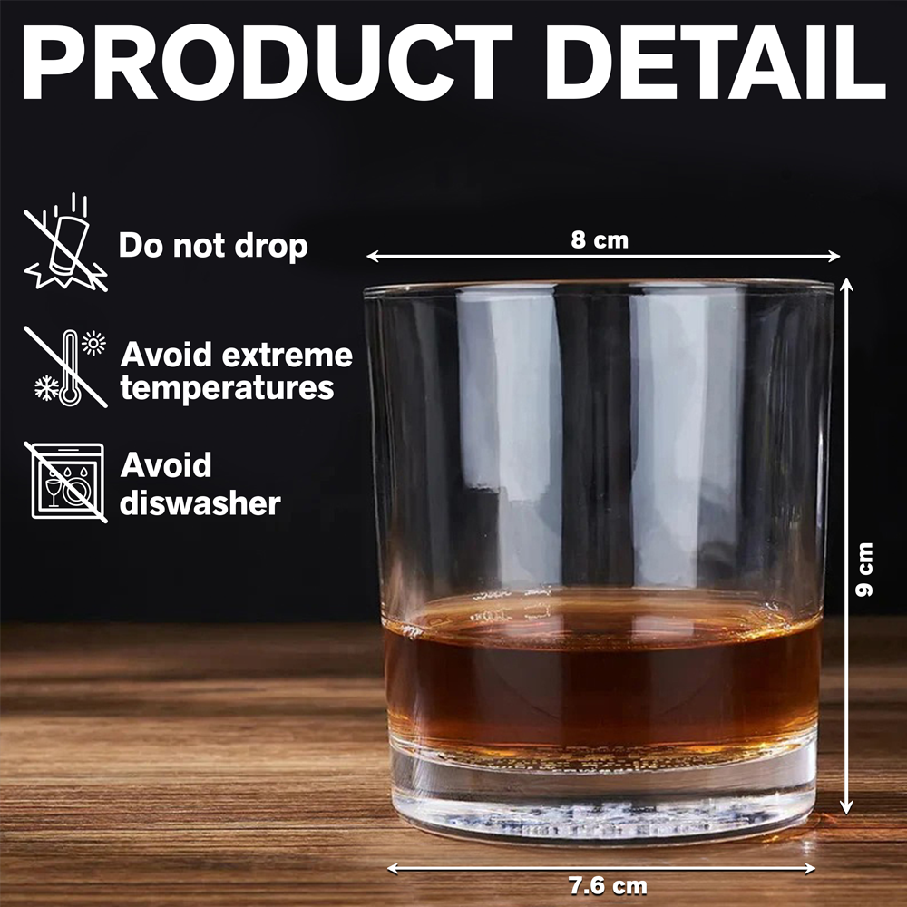 Custom Name Legend Husband Dad Whiskey Glass Gift For Father's Day TH10 169715