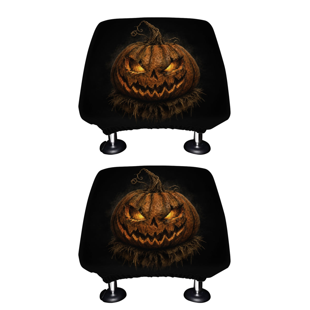 Funny Headrest Covers for Cars – Spooky Halloween Christmas Car Seat Accessories, Universal Fit for a Joyful Road Trip HO82 903194