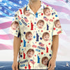 Custom Face Photo 250 Years USA Hawaiian Shirt Patriotic Summer Gift LM32 668907