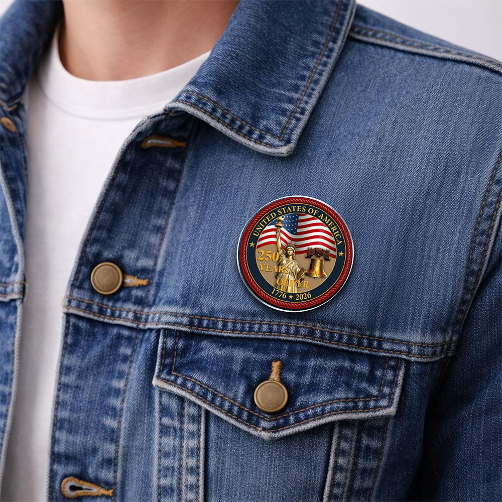 Custom Name United State Of America Acrylic Pin TH10 169351
